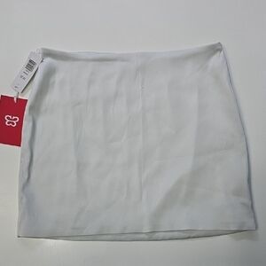 NWT SUNDAY BEST Rocco Grey Sky Mini Skirt